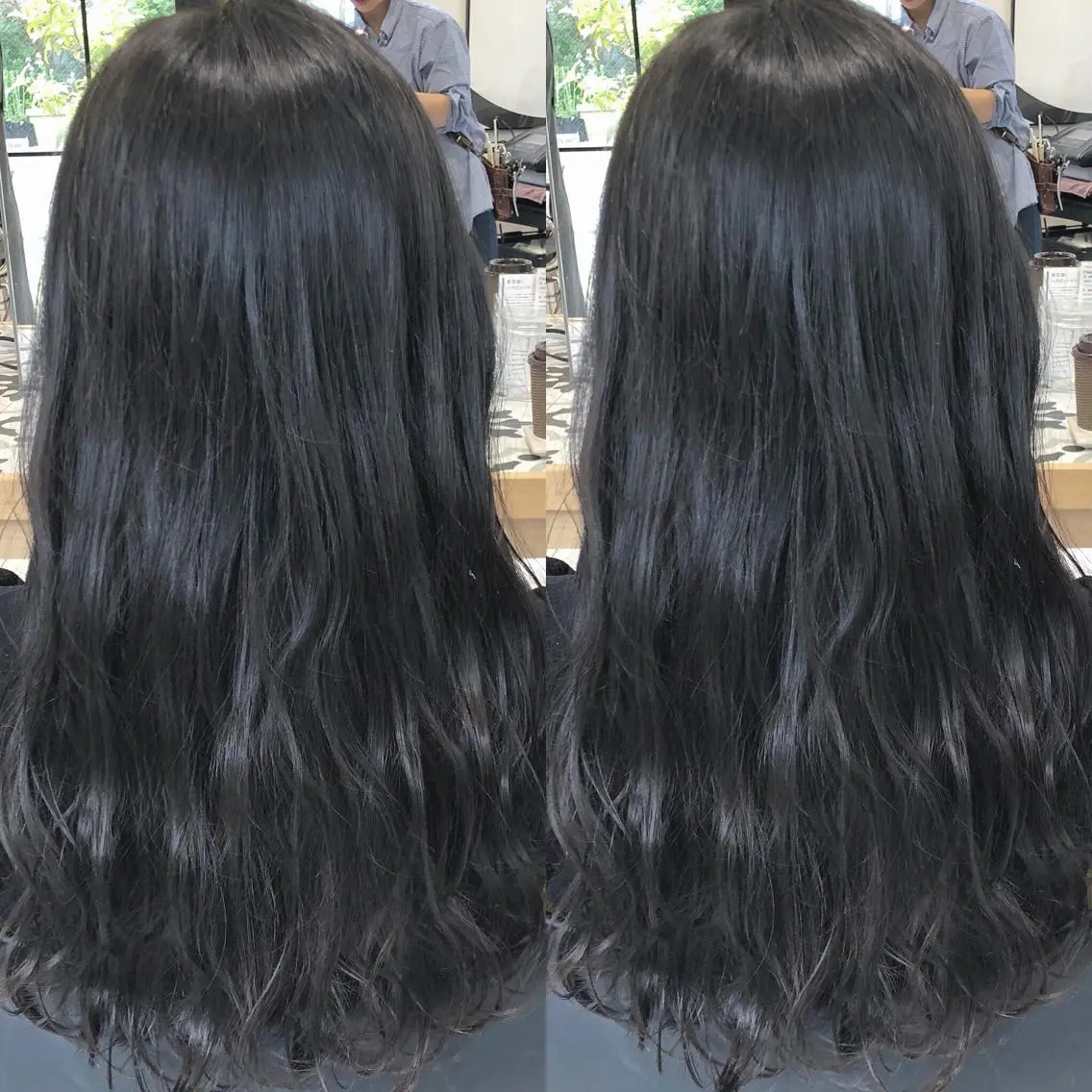ロング カラー 荒木 依莉亜のヘアスタイル