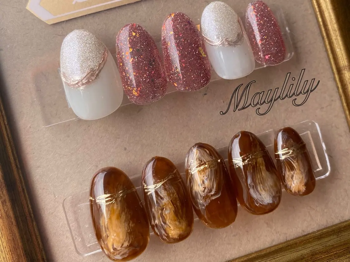 ネイル フラッシュネイル ラメ(グリッター) Nail salon Maylilyのネイルデザイン