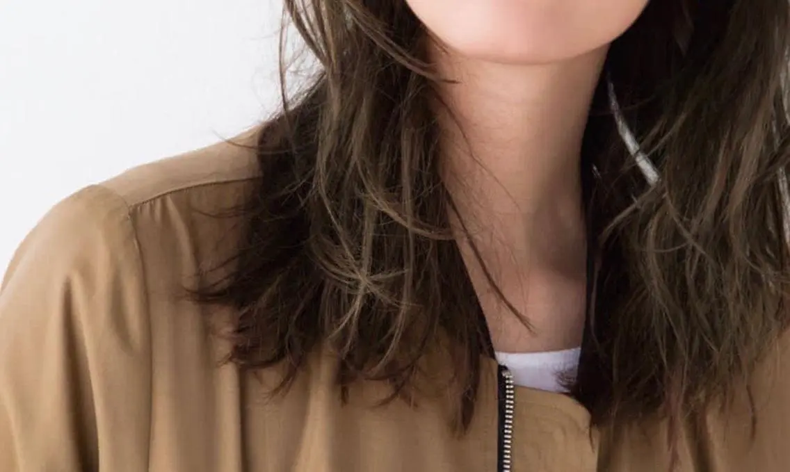 セミロング カラー セミロングパーマ アディクシーカラー バレイヤージュ ベージュカラー ブリーチ カット ヘアカラー トリートメント 隠れ家美容室 RAW TOKYO 【公式】のヘアスタイル
