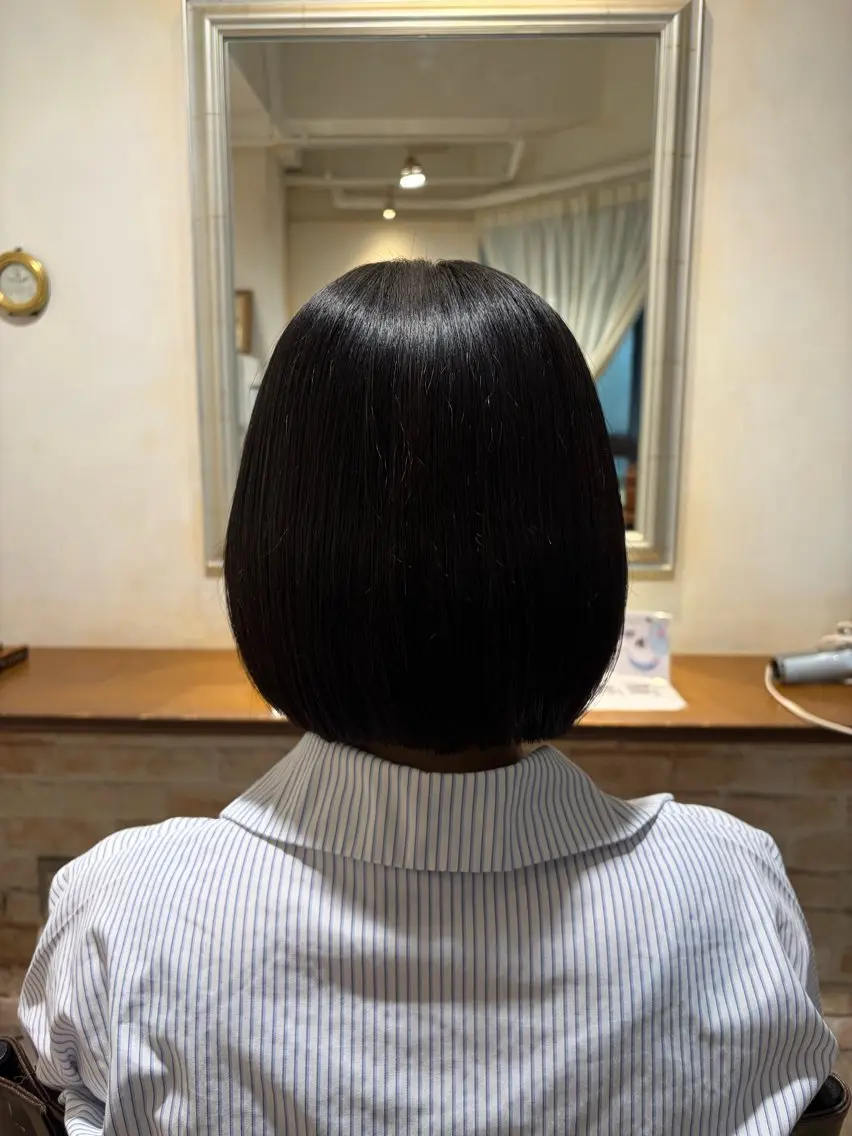 ショート ボブ 🫧 舘藤 陽菜 🤍のヘアスタイル