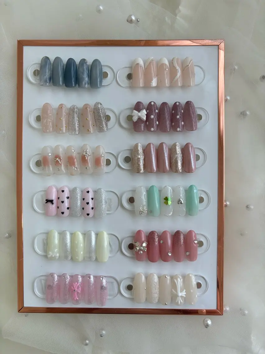 ネイル シンプルネイル CREVIO小美玉店 NAOMIのネイルデザイン