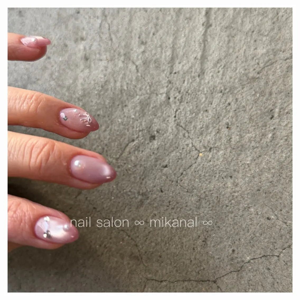 ネイル ハンドネイル nailsalon ∞ ﾐｶﾅﾙ ∞のネイルデザイン