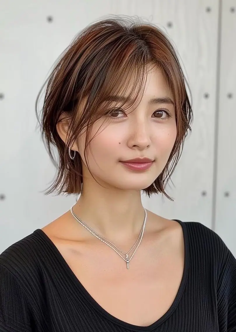 ショート カラー 美髪矯正/カラー /ヒナのヘアスタイル