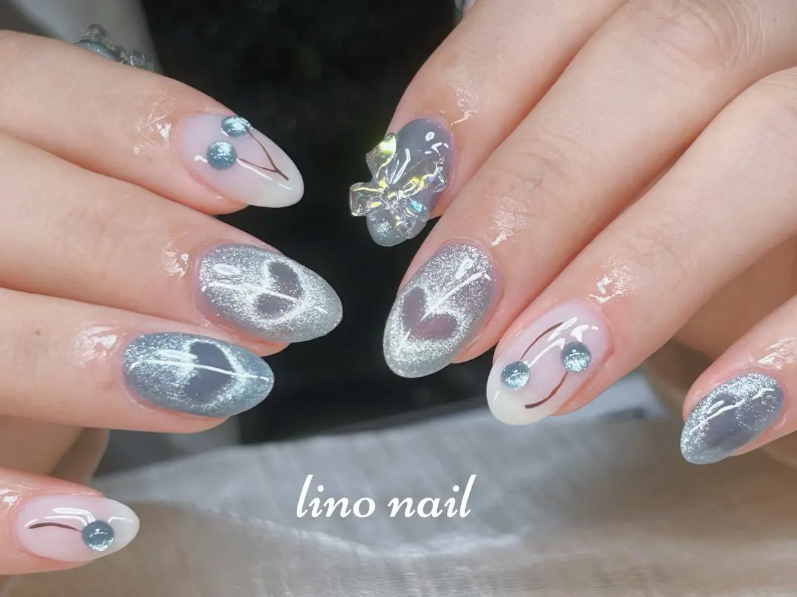 ネイル 長さ出し フットネイル 持ち込み ワンカラーネイル ワンホンネイル ハンドネイル Lino Nailのネイルデザイン