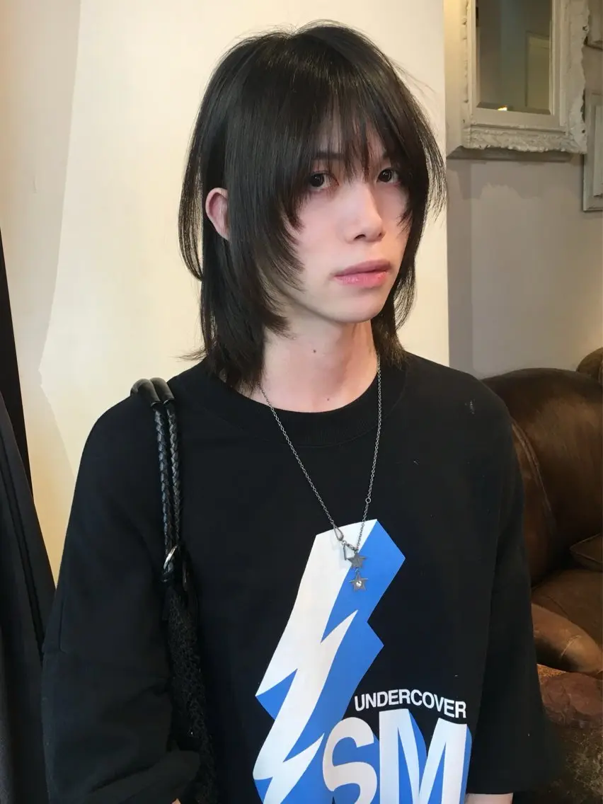 ミディアム ボブレイヤー ミディアムレイヤー ボブ 顔周りカット レイヤーカット カット 奈良 伶華のヘアスタイル