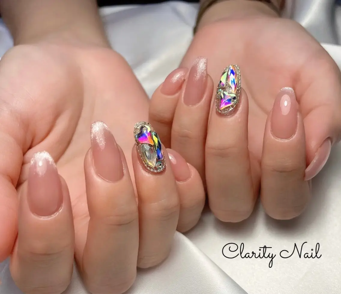 ネイル アートネイル 持ち込み ハンドネイル Clarity Nailのネイルデザイン