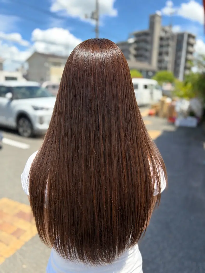 ロング ヘアカラー トリートメント set-up 美和 hikari🐈⬛のヘアスタイル