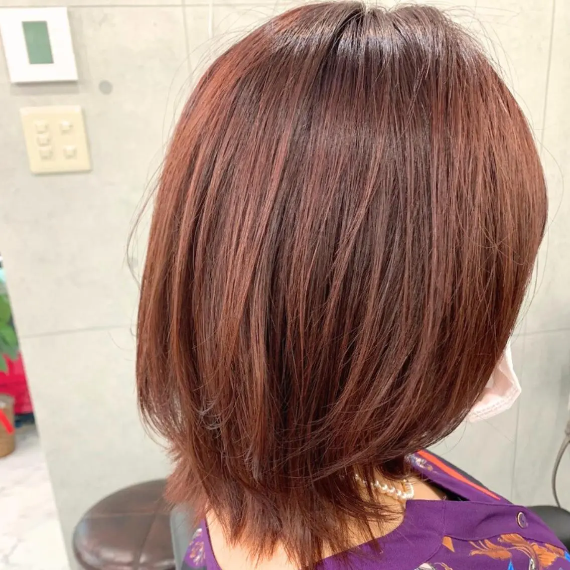 ミディアム カット ヘアカラー Endearing 銀座/YOKOのヘアスタイル