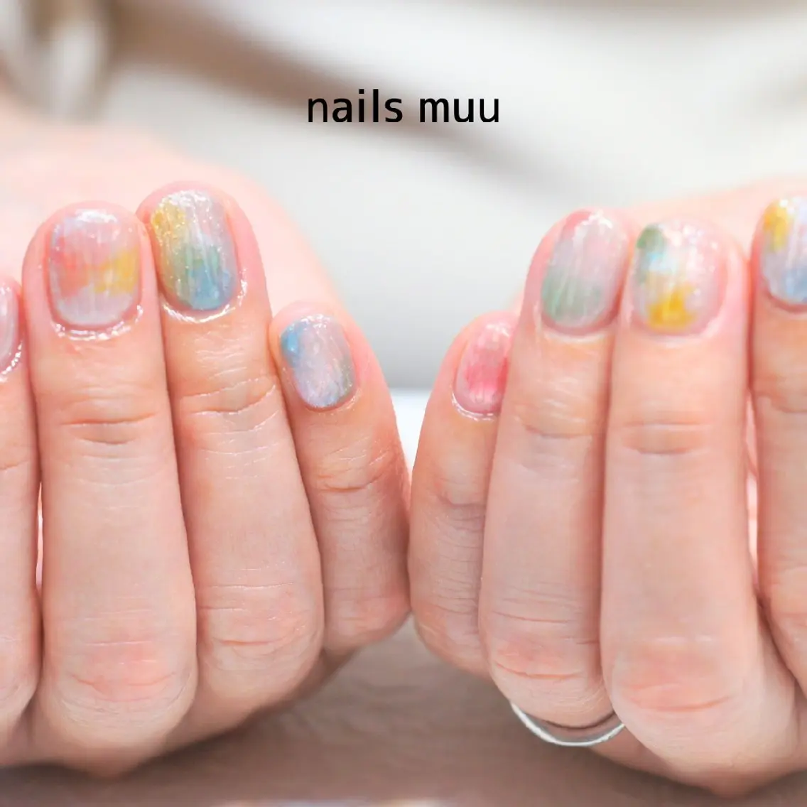 ネイル ショートネイル nails muu まゆのネイルデザイン