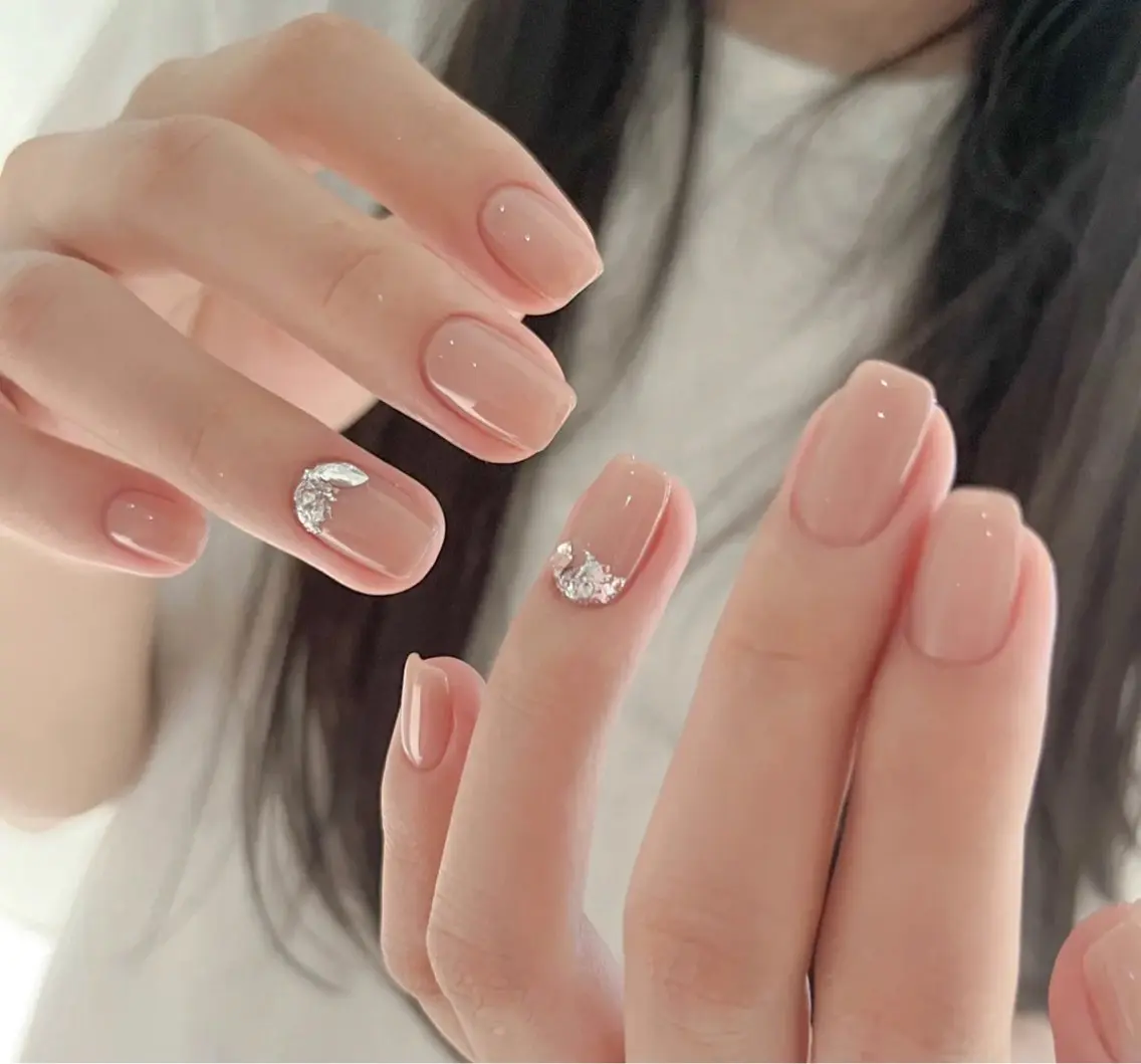 🙆🏻‍♀️シンプルオフェンスネイル❣️ソフトジェル付け替えオフずっと無料✨の写真