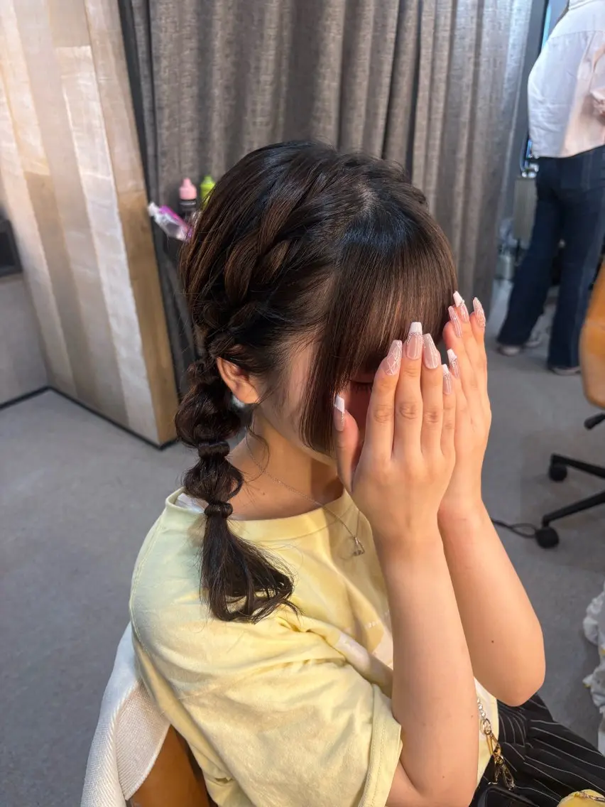 セミロング ヘアメイク スーのその他イメージ