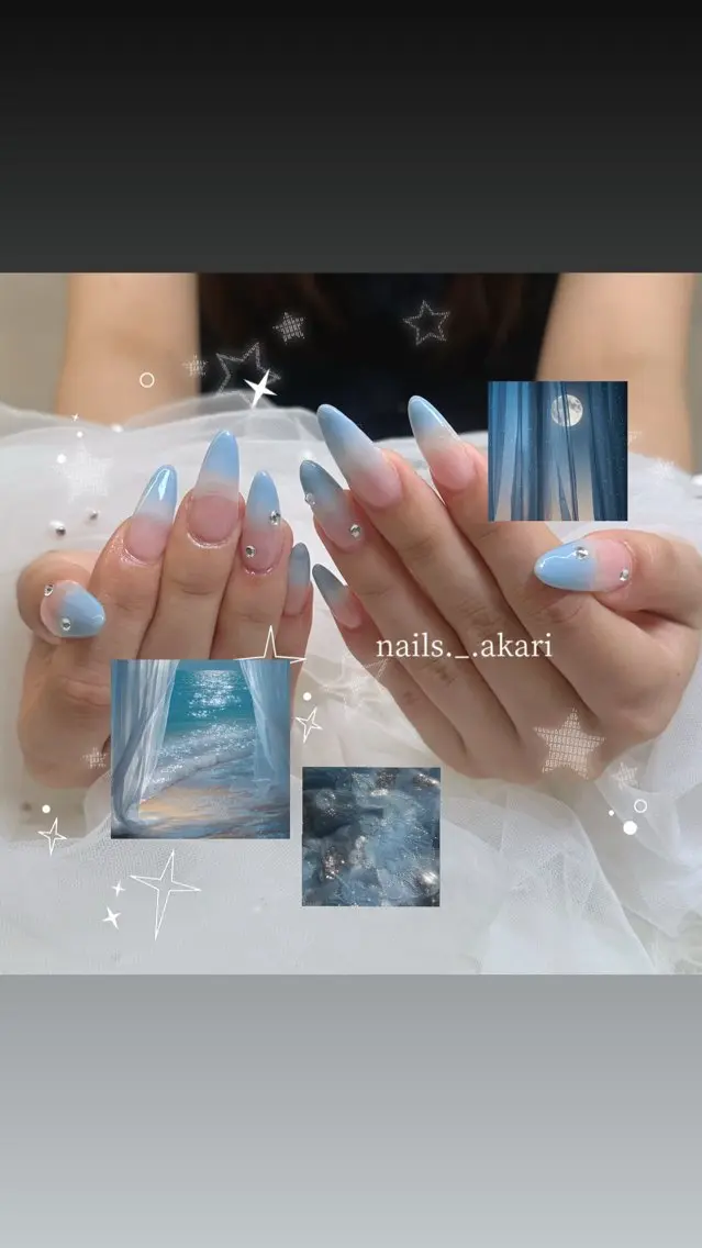 ネイル akari🎀 naill|堺筋本町のネイルデザイン