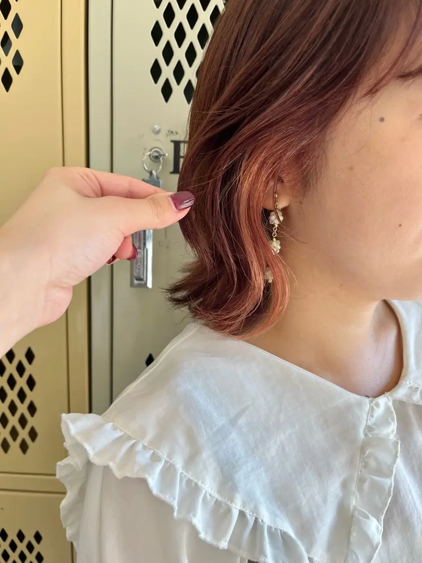 ショート カラー カット ヘアカラー トリートメント 🌼sunc HINAMI🌼のヘアスタイル