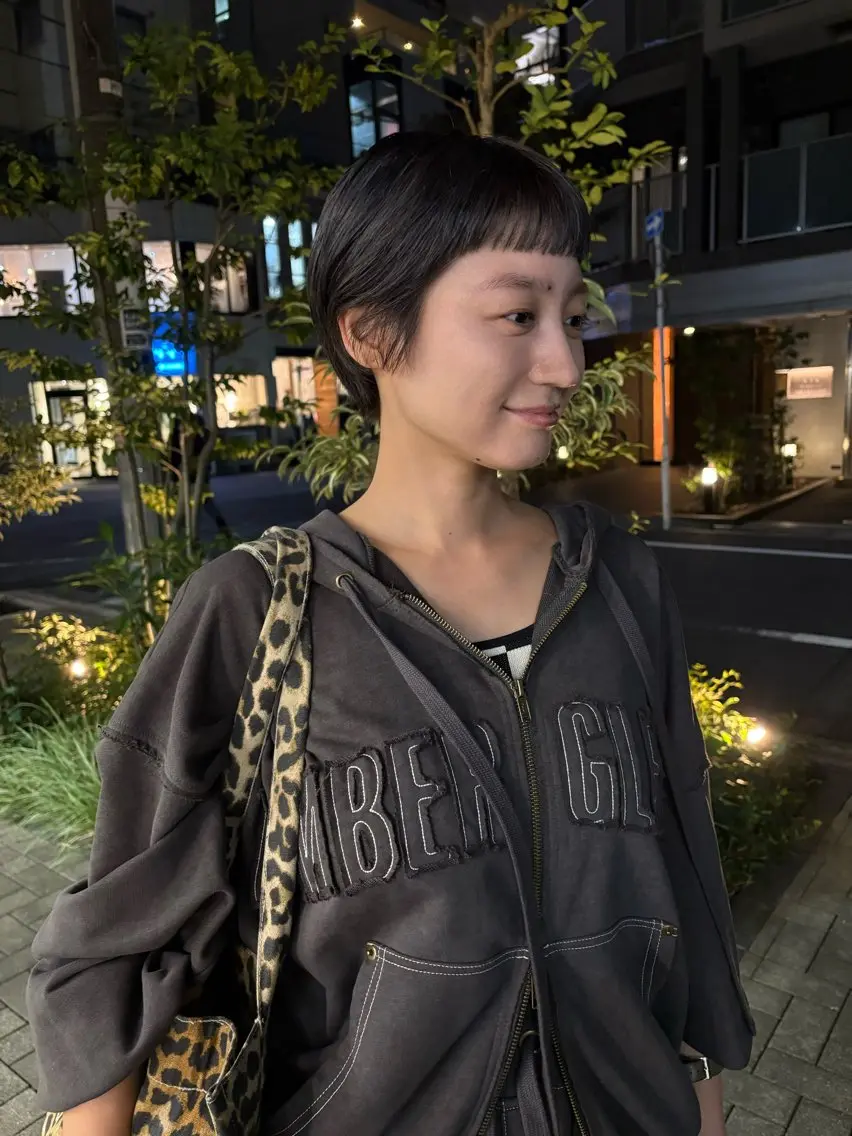 ショート カラー カット ヘアカラー eri kinjoのヘアスタイル