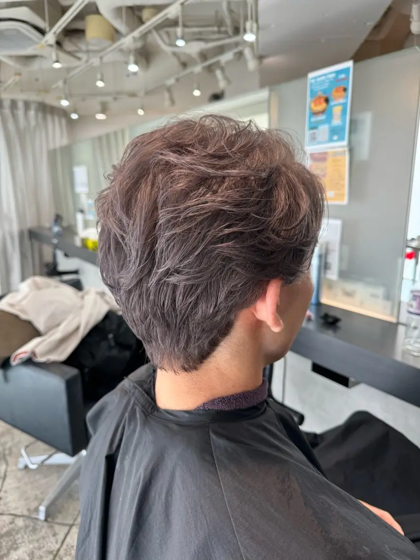 カラー シルバー まさ とのヘアスタイル