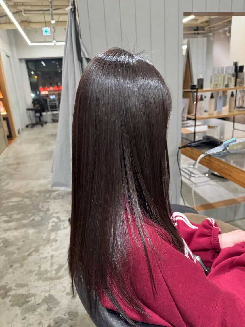 ロング 縮毛矯正 ROSTAR セイゴのヘアスタイル