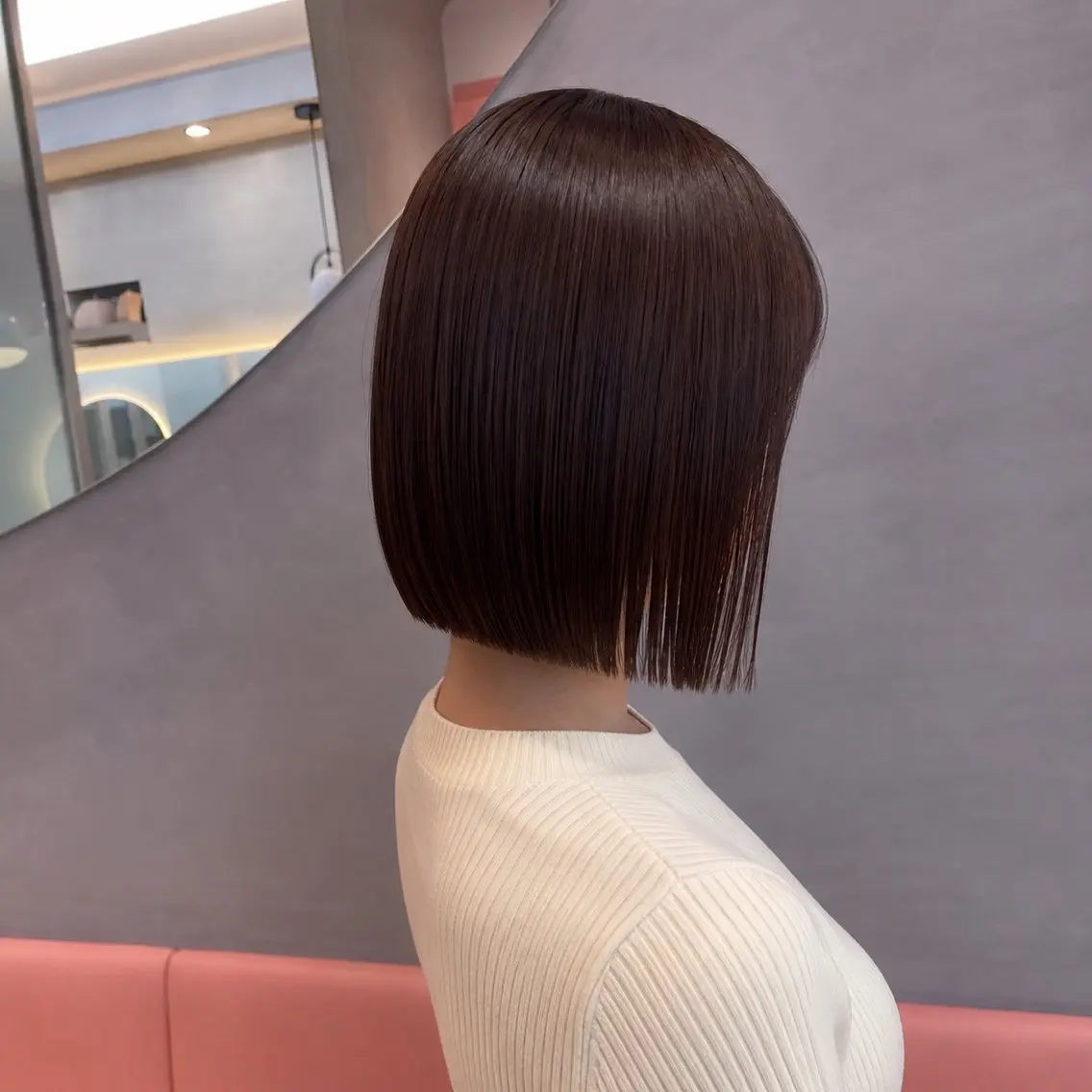 ショート パーマ カット 縮毛矯正 トリートメント 🦋韓国風レイヤー/ 艶髪矯正🦋凛太郎のヘアスタイル