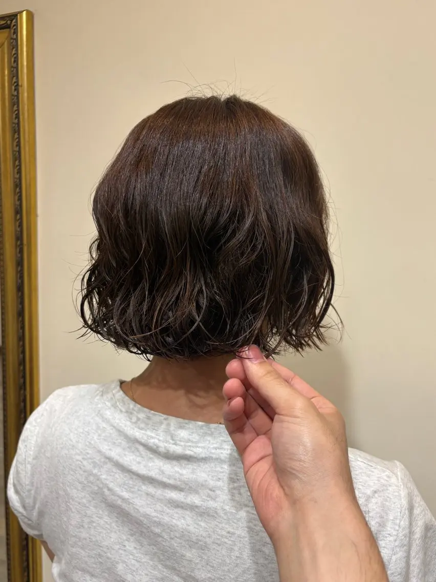 パーマ ボブ 💠天野空💠/ボブ /ショート/シルク髪のヘアスタイル