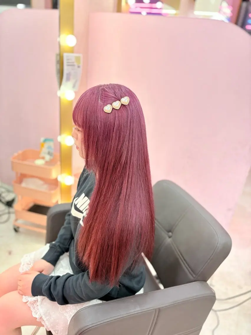 ロング カラー ヘアカラー トリートメント 甘ふわgirly🎀 ハイトーン🤍Ramのヘアスタイル
