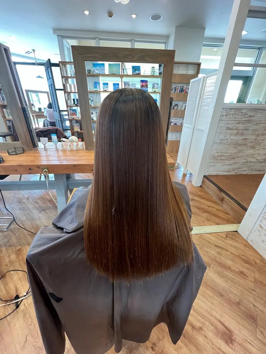 ロング Teru Babaのヘアスタイル