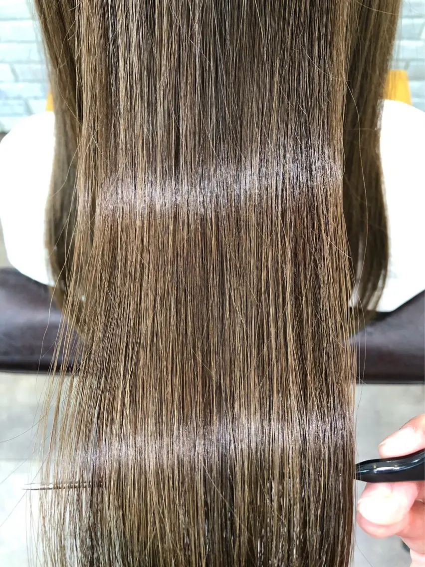 ロング ヘアカラー loup yunaのヘアスタイル