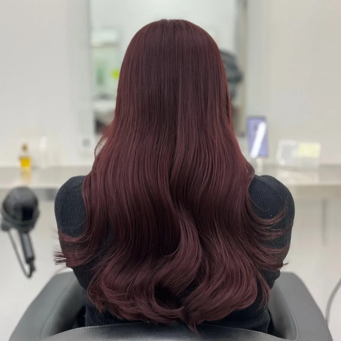 ロング カラー ヘアアレンジ 🫧🎀うる艶暖色 🏹Nanako🎀のヘアスタイル