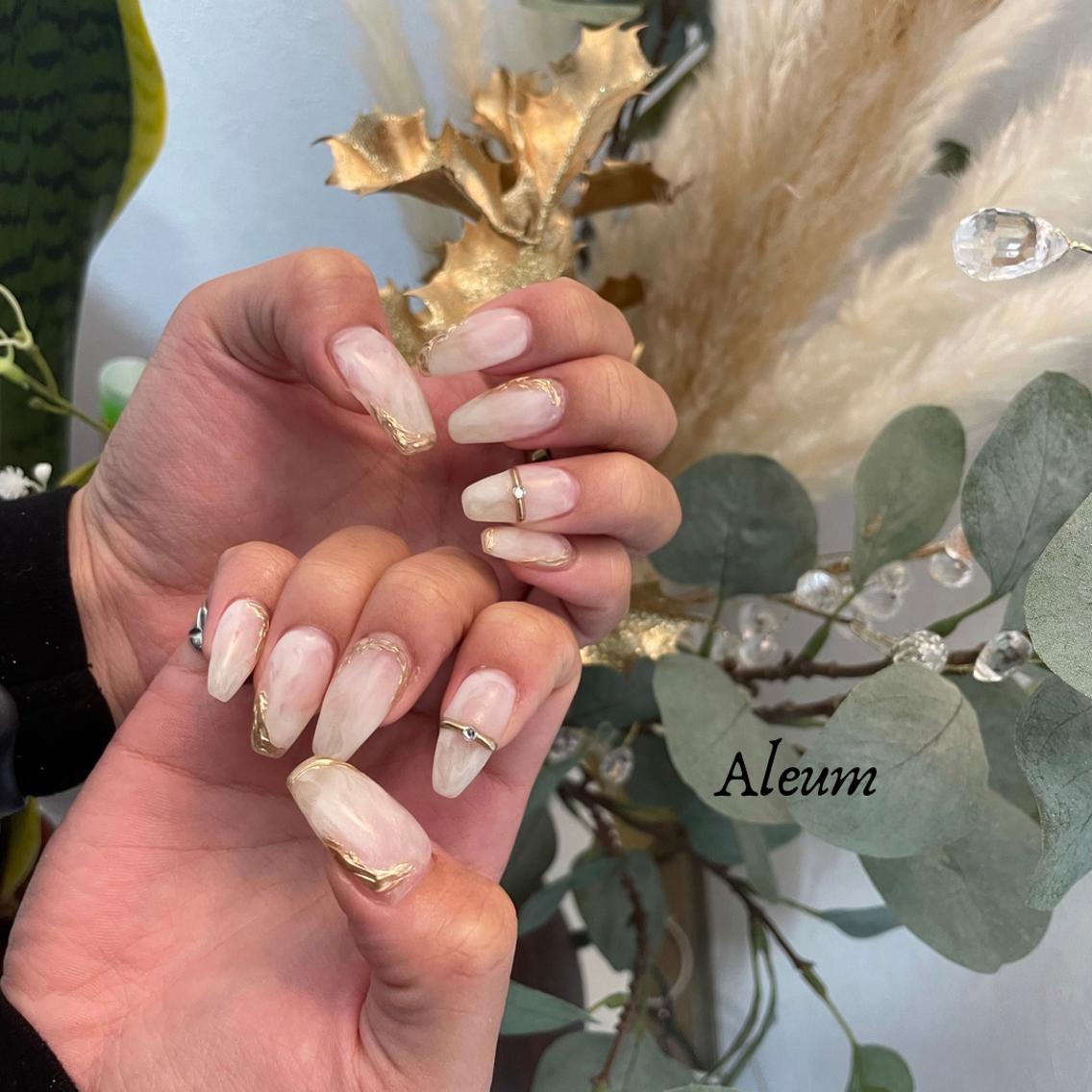 ネイル ハンドネイル Nail Salon Aleumのネイルデザイン