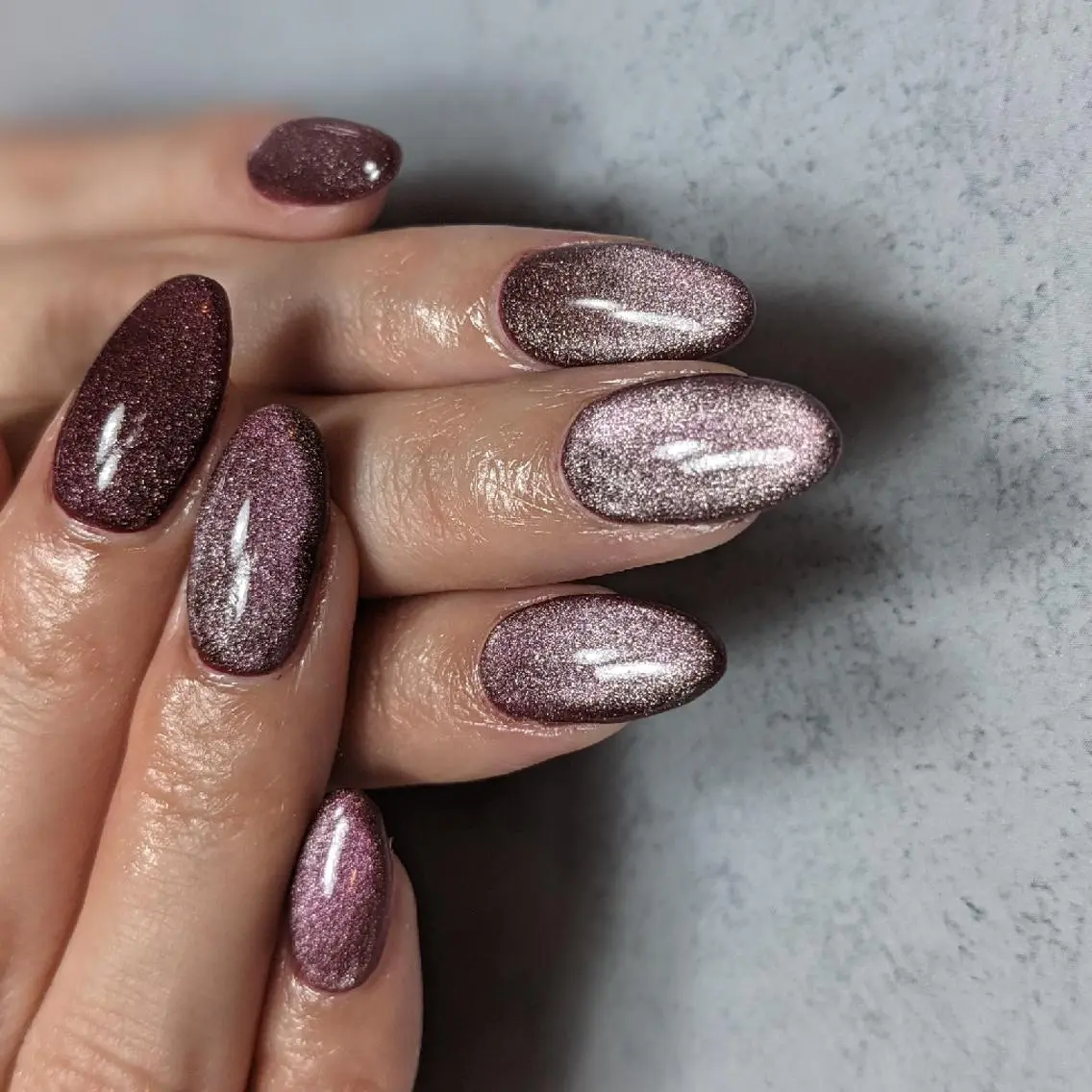 ネイル マグネットネイル ハンドネイル Nail SIRANGANAのネイルデザイン