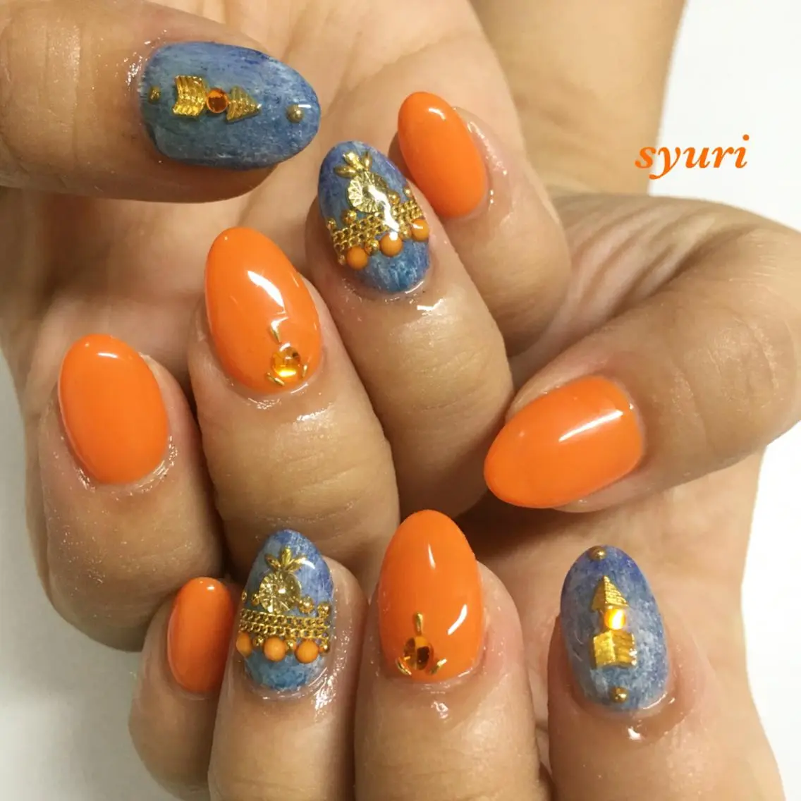 ネイル ハンドネイル syuri nailのネイルデザイン
