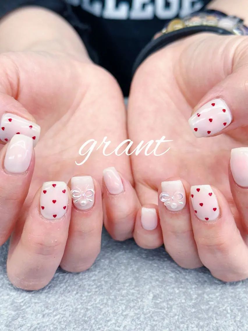 ネイル シンプルネイル ハンドネイル nailsalon grantのネイルデザイン