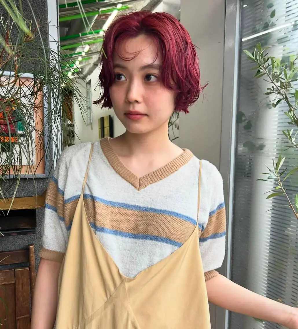 🧿1番人気🧿ブレンドカラー+クイックトリートメント ※ブリーチを使ったインナーカラーやハイライトもおすすめ✨の写真