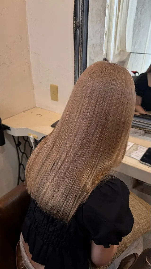 ロング ヘアカラー トリートメント Takizawa 🫧ブリーチ・パーマのヘアスタイル