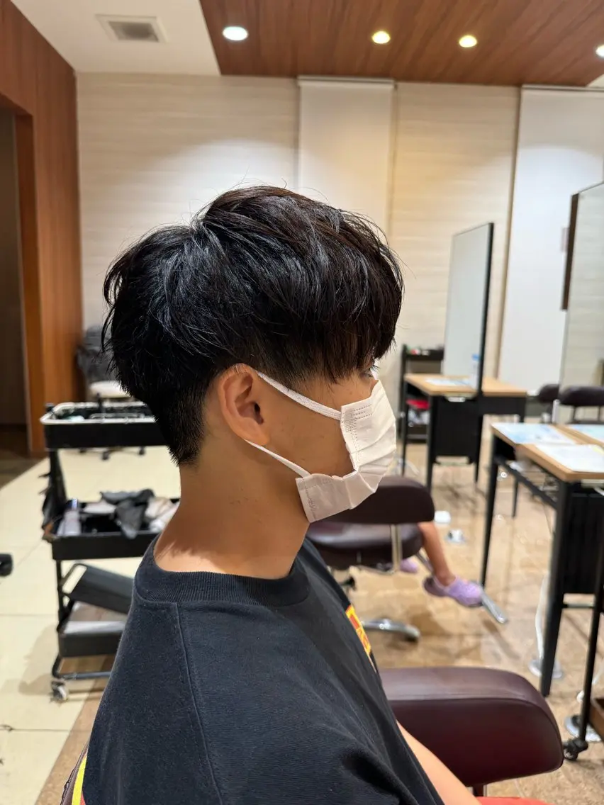 ショート メンズ レディースカットモ デル募集中KAITOのヘアスタイル