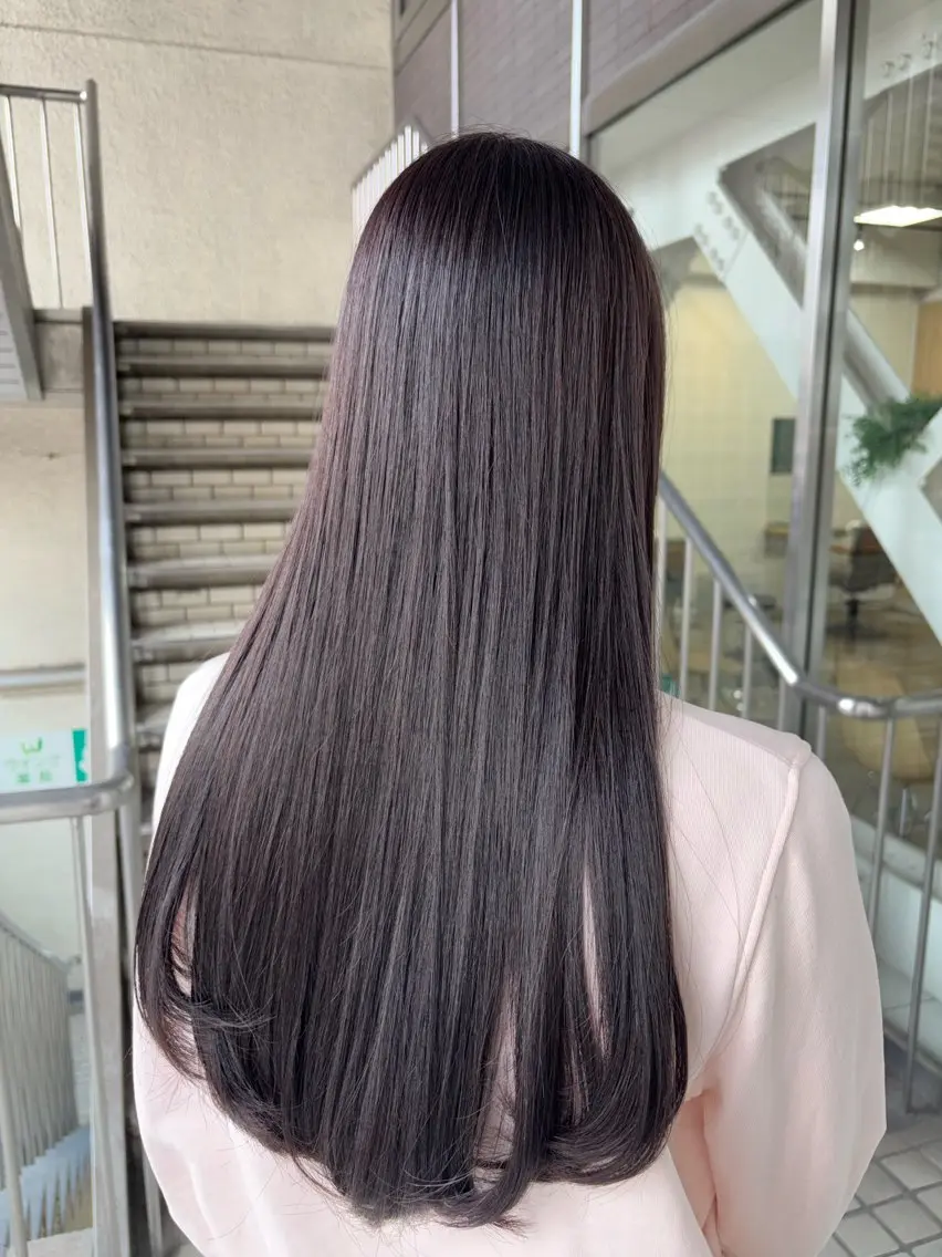 ロング カラー カット ヘアカラー カットカラー募集中/ MARI  /大宮のヘアスタイル