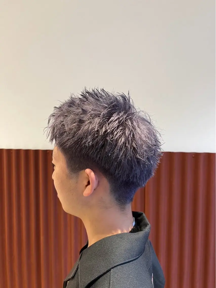メンズ メンズブリーチ メンズハイトーン 🧸ハイトーン ✨りこのヘアスタイル