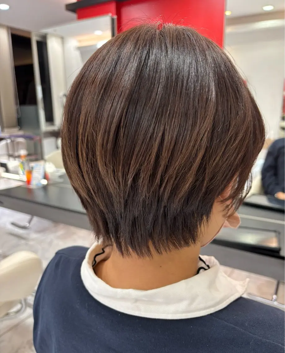 ショート 丸みショート ショートヘア 相澤 maniCREAREのヘアスタイル