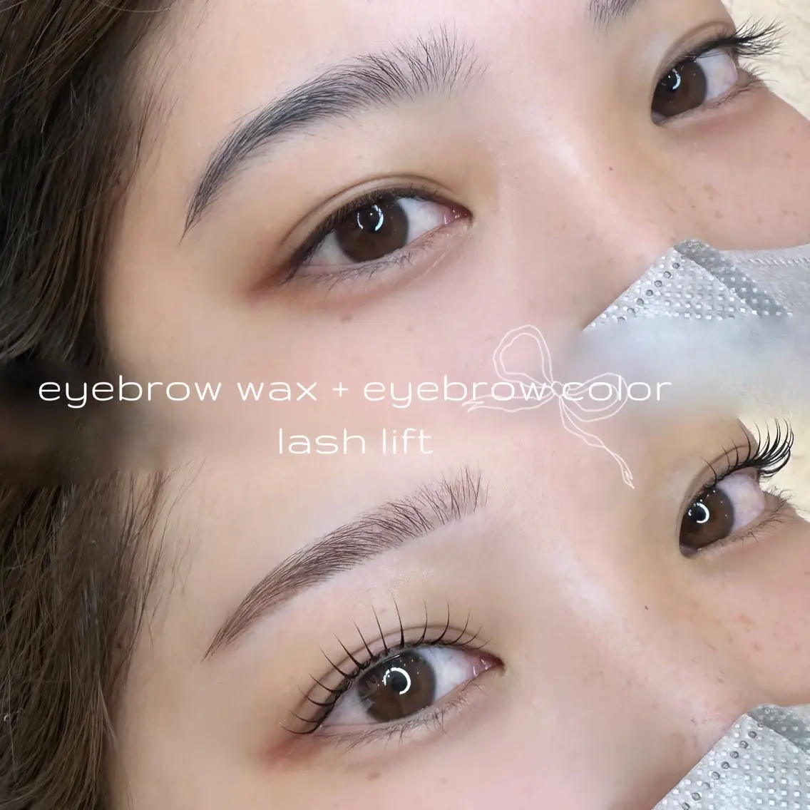 【垢抜けUP⁉️】アイブロウWax+ 眉カラー✨️¥6660 ※眉毛はできるだけ生やしてご来店下さい。の写真