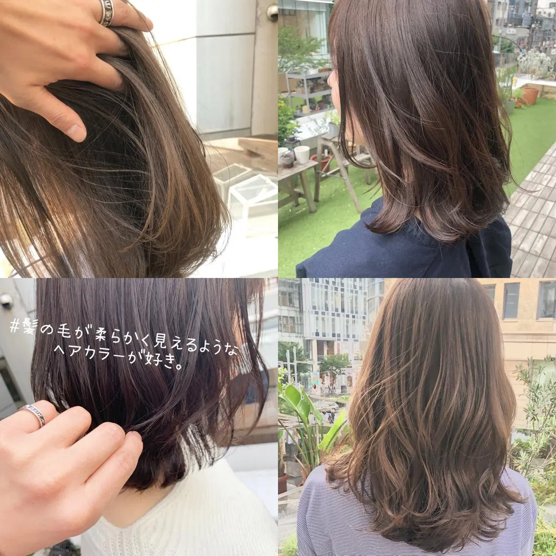 カラー パーマ ヘアアレンジ 髪質改善/韓国風 レイヤー/田村祐樹のヘアスタイル