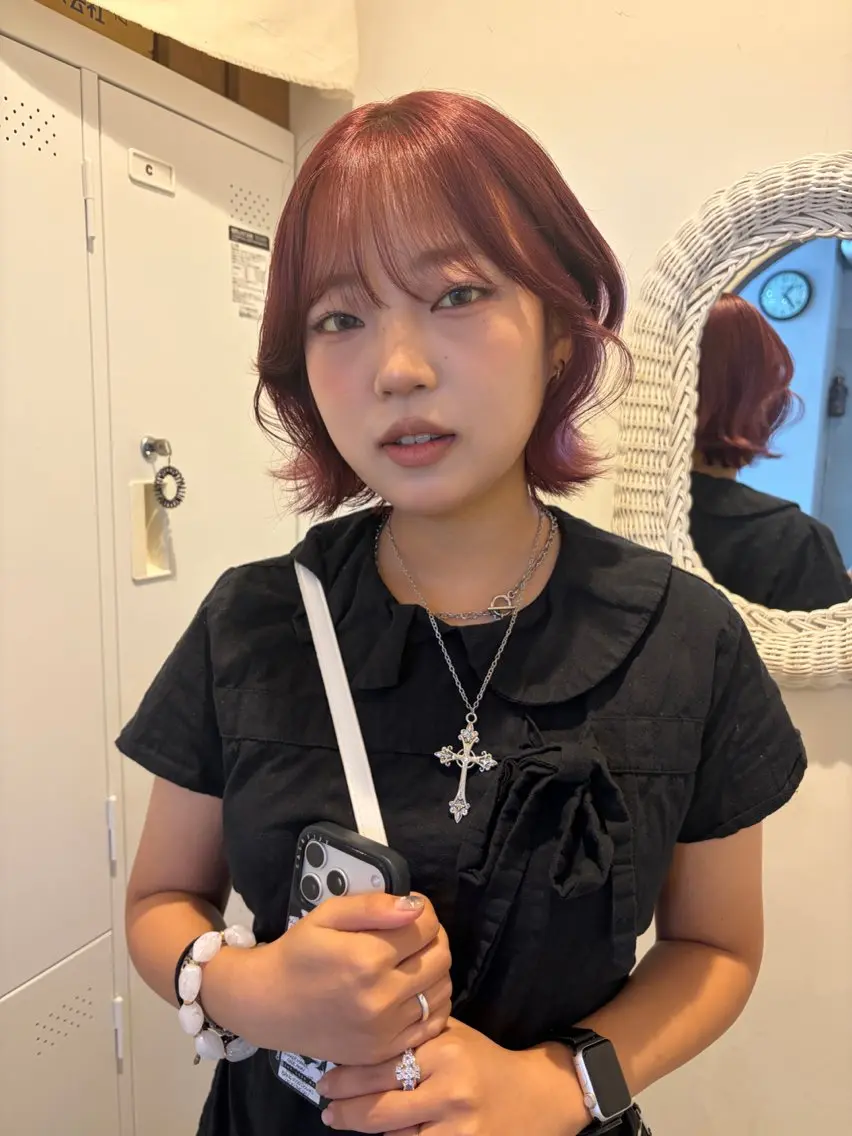 ショート カラー ヘアカラー loty _nanamiのヘアスタイル