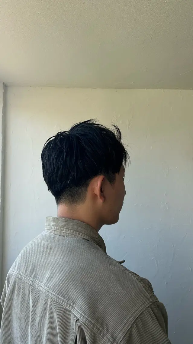 メンズカットの写真