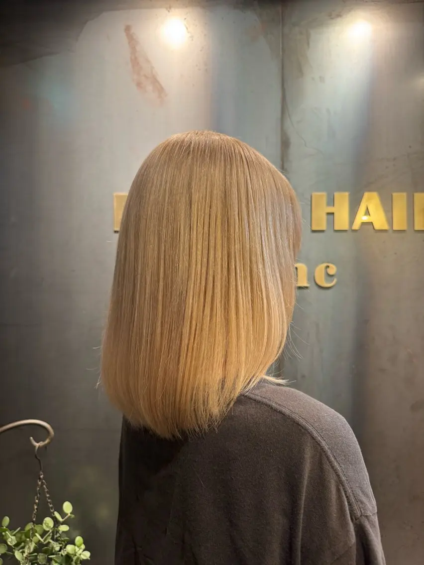 ミディアム カラー ヘアカラー ✂️ 小倉ちか✂️のヘアスタイル