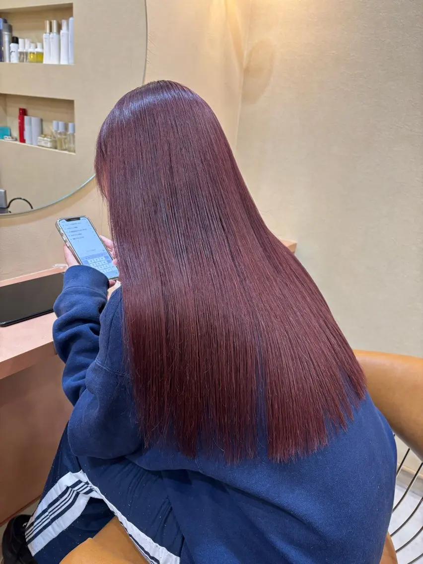 カラー 金木 凜花のヘアスタイル