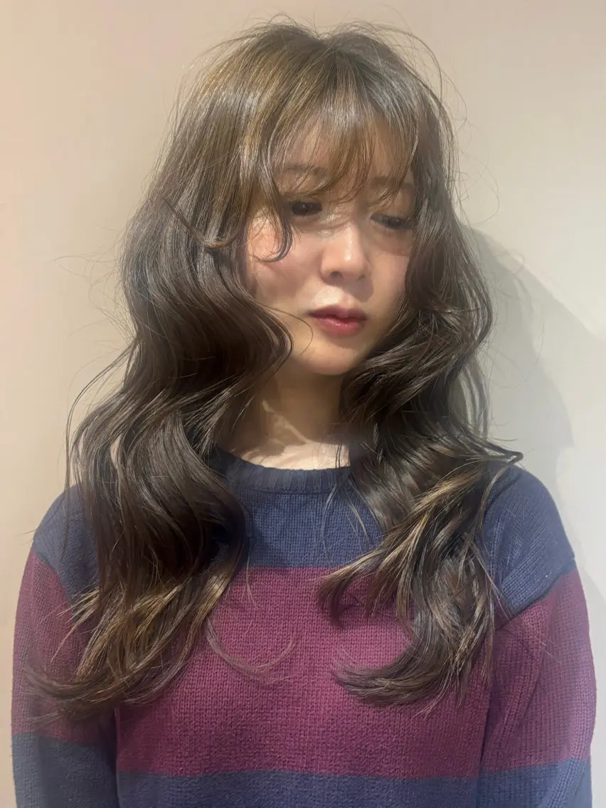〘 営業後only 75%off 〙透明感カラー➕Re'lilla Charmeトリートメント🩰付きの写真