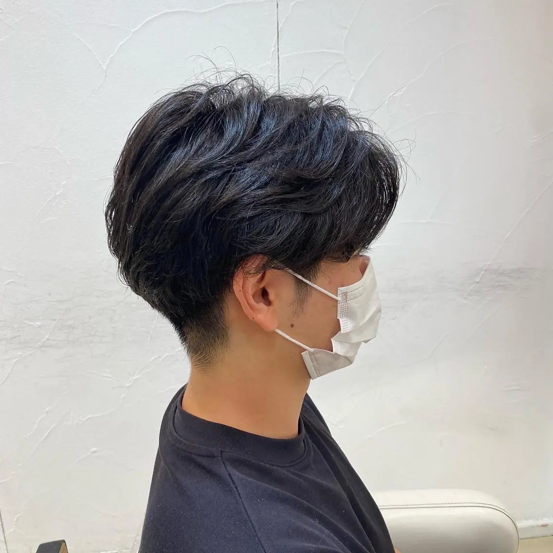 ショート パーマ メンズ カット パーマ メンズ特化型美容師 栗山勇人のヘアスタイル