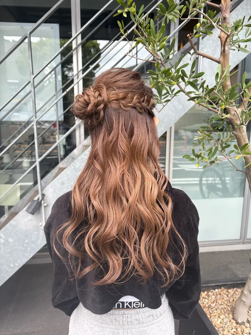 ヘアアレンジ ヘアセット 倉田 有望のヘアスタイル