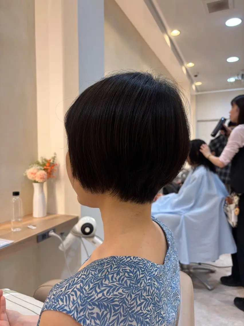 ショート 目黒・不動前 カットモデル/モモカのヘアスタイル