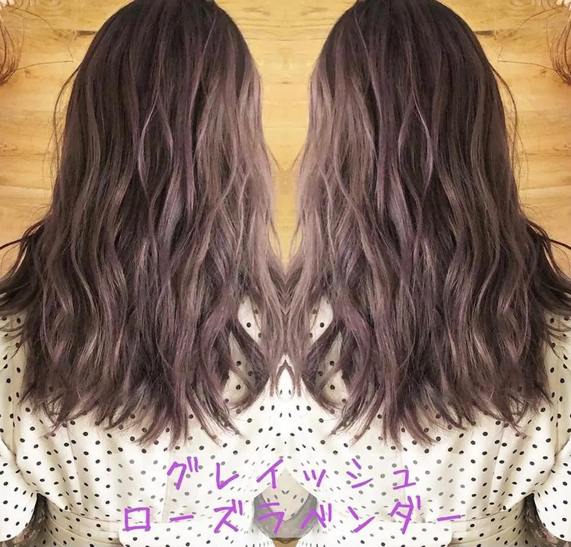 セミロング テトネ タカシのヘアスタイル