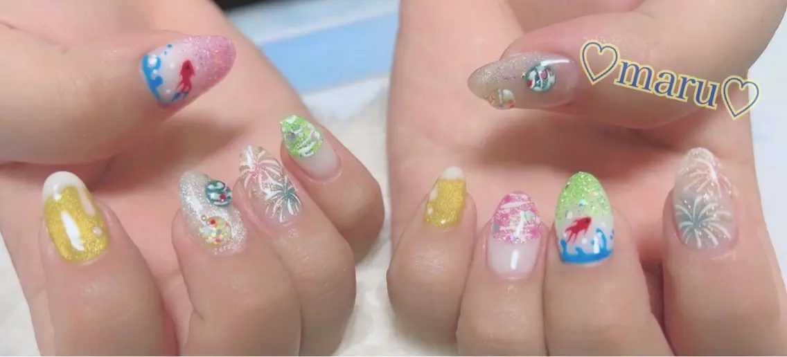 ネイル ハンドネイル フットネイル まるみ ♡のその他イメージ