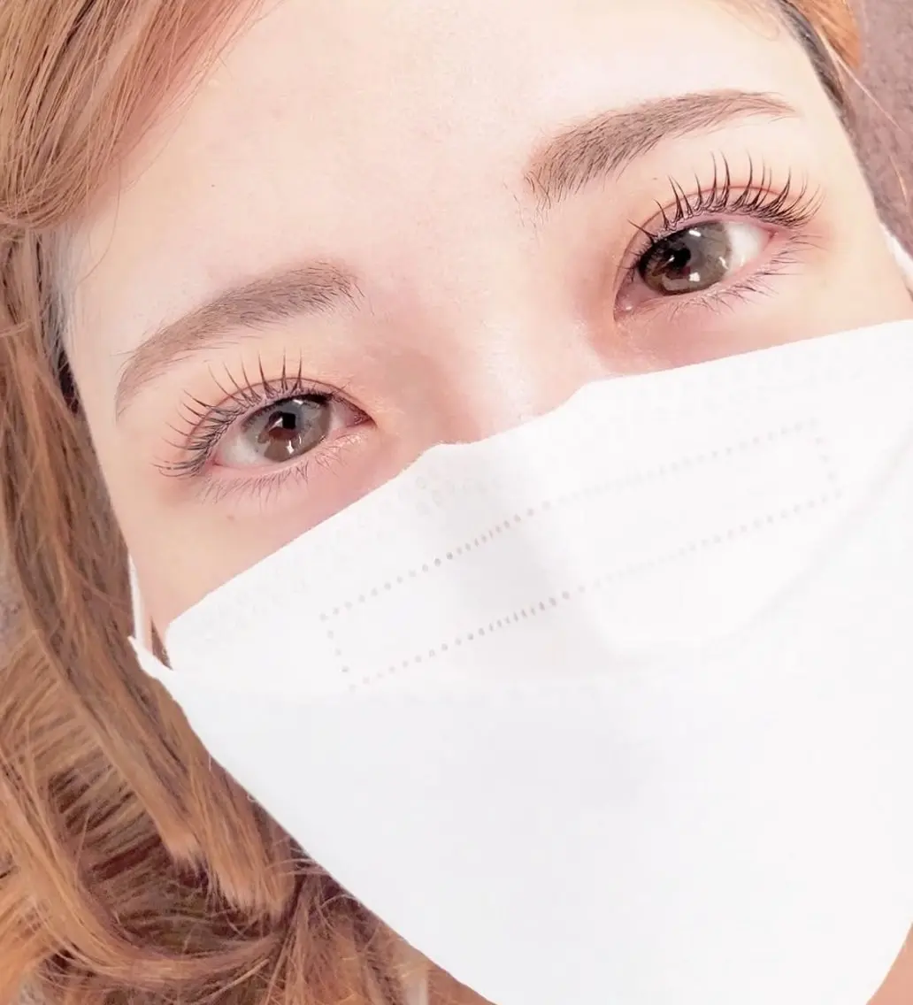 まつげパーマ(ラッシュリフト)上のみの写真