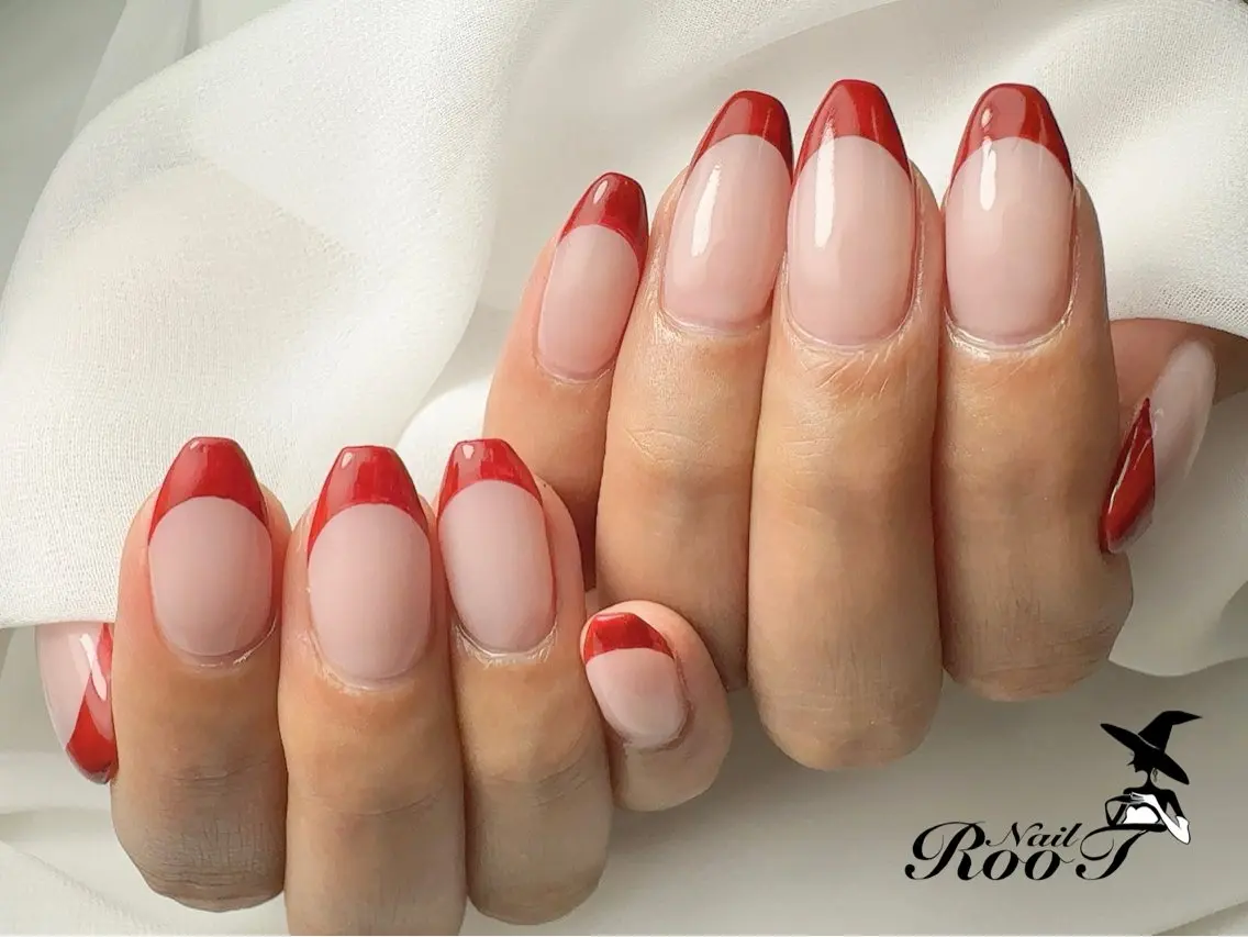 ネイル フレンチネイル ハンドネイル RooT Nailのネイルデザイン